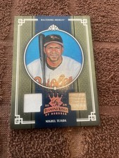 2005 Donruss Diamond Kings Miguel TejadA Dual Jersey Bat Card  007/200