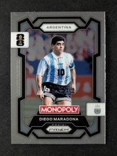 2026 Panini Prizm Monopoly World Cup DIEGO MARADONA Base Set Argentina #3