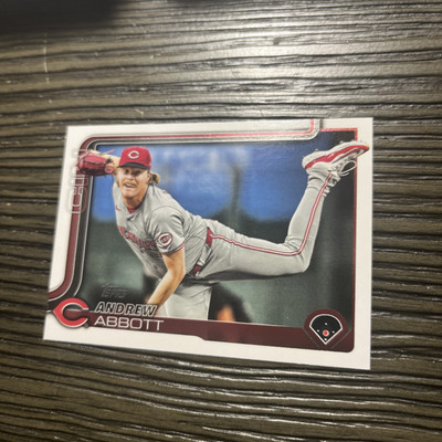 2025 Topps Series 1 #140 Andrew Abbott Cincinnati Reds
