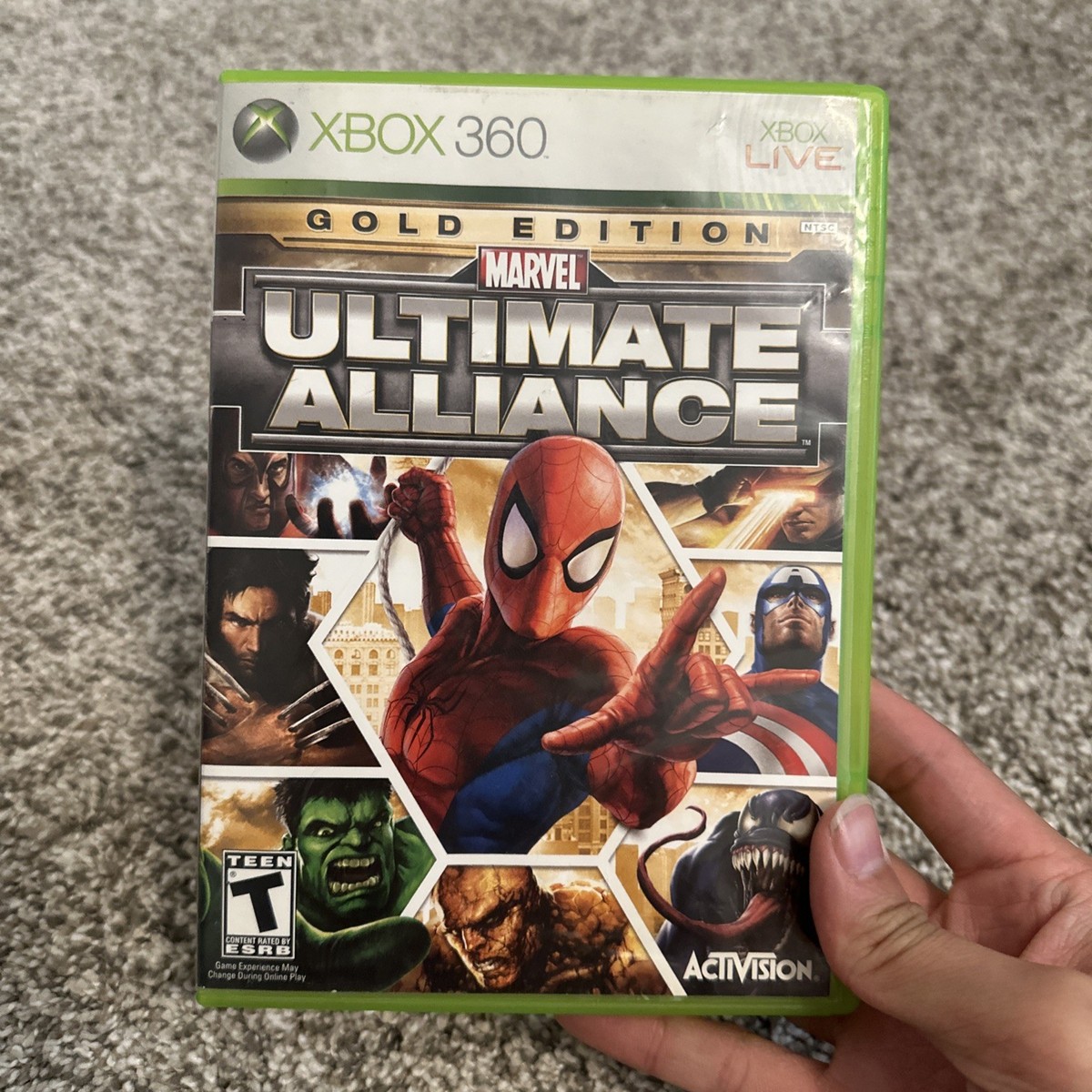 XBOX ULTIMATE ALLIANCE GOLD EDITION 北米版 Marvel Ultimate Alliance Gold Edition Xbox 360 Free Shipping