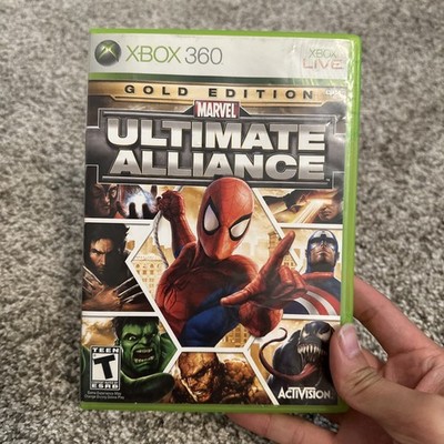 Marvel Ultimate Alliance Gold Edition Xbox 360 Free Shipping