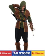 EY83 Archer Robin Hood Storybook Huntsman Snow White Medieval Book Week Costume
