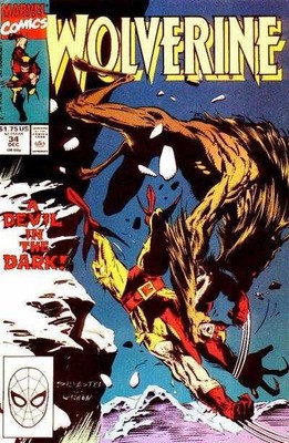 Wolverine (1988) #  34 (7.0-FVF) Hunter in the Darkness 1990