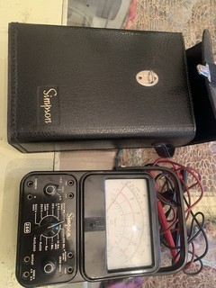Vintage Simpson Model 260 Multimeter (FGC104 4 T0281)