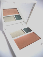 CLINIQUE Blushing Blush Powder Blusher 01 AGLOW + Nightcap Eyeshadow Duo RARE