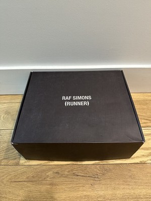 Raf Simons Antei Black Eu 41 Us 8 Og Box Add Black Shields