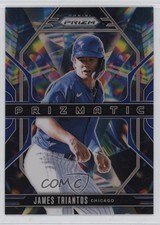 2025 Panini Prizm Prizmatic Blue Prizm 99/99 James Triantos #23 1k4r
