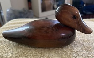 Midy Fowler Decoys カンバスバック ヘン 木製デコイ