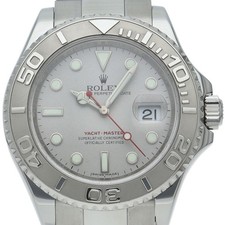 ROLEX Yacht-Master men's watch Rolesium roulette 16622(M) PT/Stainless Steel...