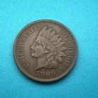 1909 Indian Head Cent - VF - 1C Penny