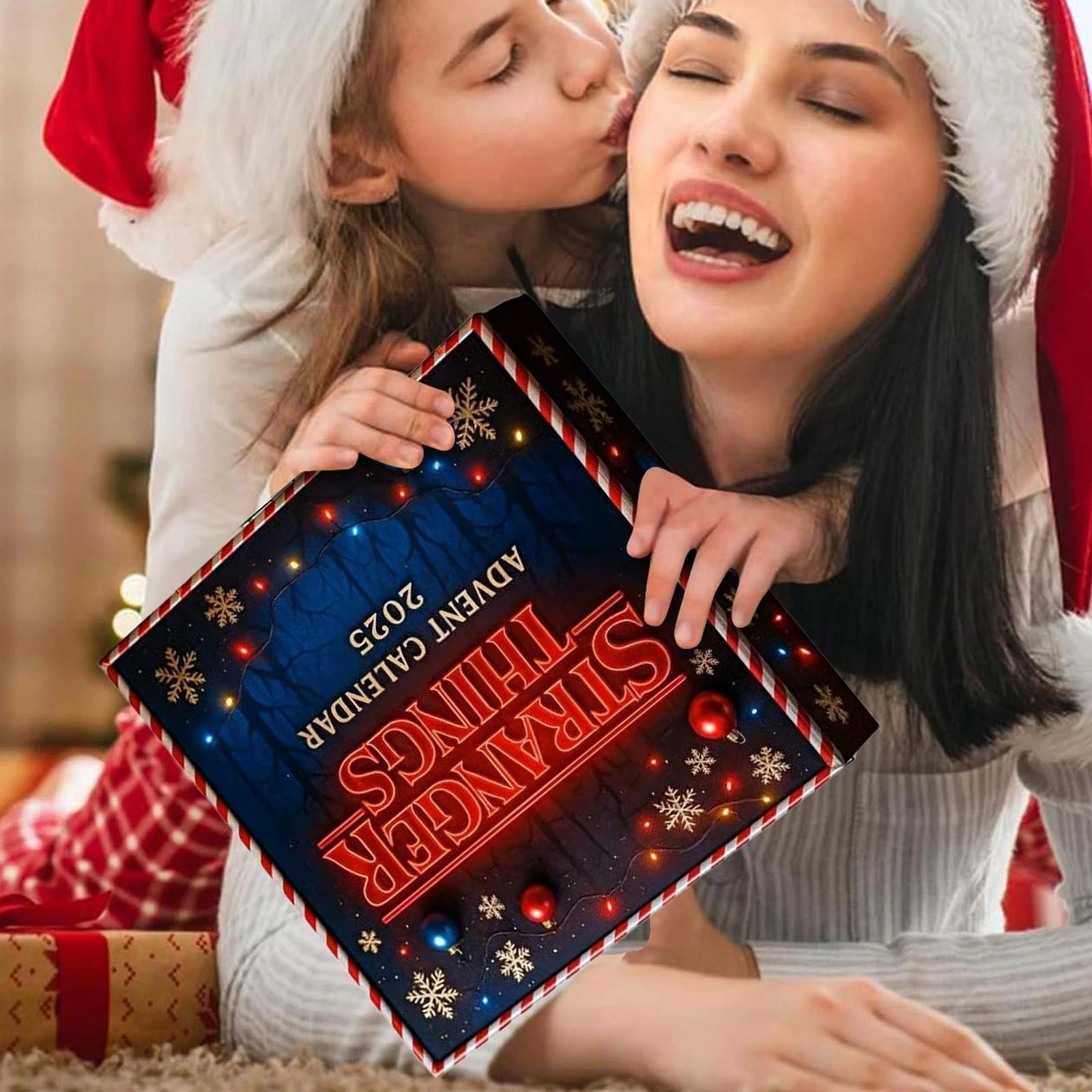 Stranger Things 2026 Advent Calendar 2D Acrylic Ornament Christmas Countdown Box