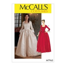 McCall Pattern Company McCall's Women's Victorian Costume Rope and Jacket, Sizes