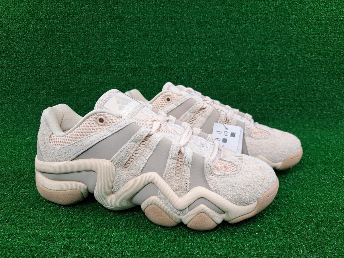 ivoryデザインサンプル Adidas Crazy 8 Low Halo Ivory Sandstone Sneakers JI0339 Men's Size