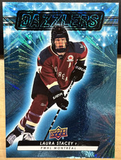 2024-25 24/25 Upper Deck PWHL Dazzlers Blue DZ-1 Laura Stacey Montreal Victoire