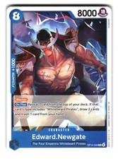 Edward Newgate OP14-044 One Piece Card Whitebeard Pirates Four Emperors