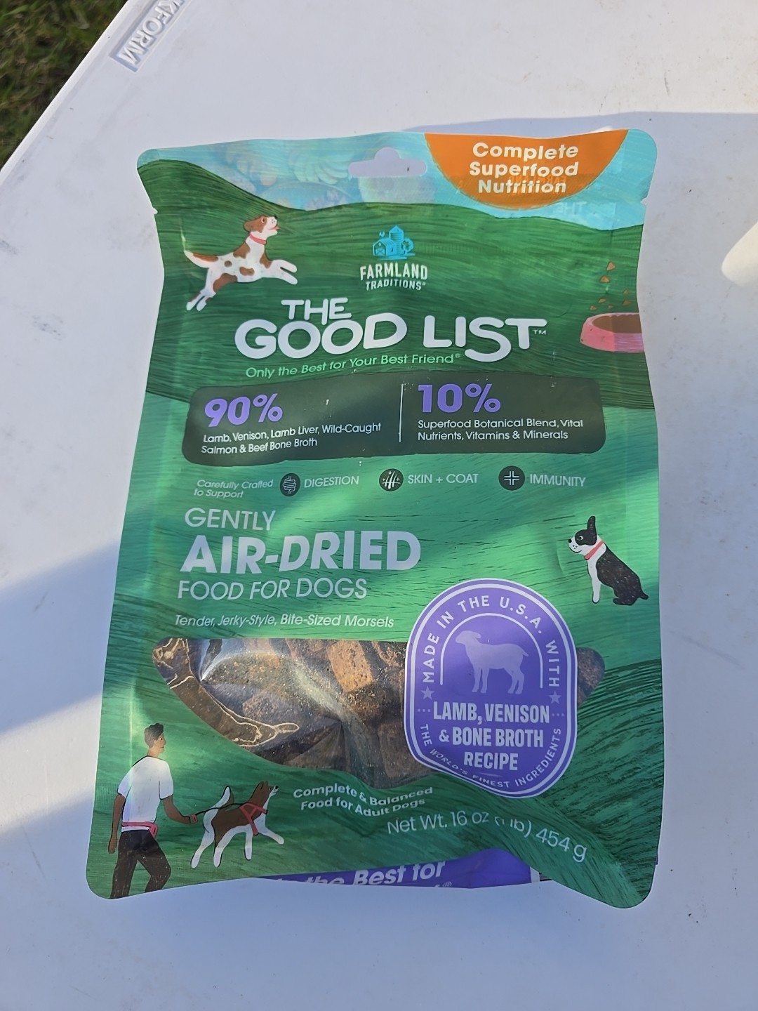 Lamb, Venison & Bone Broth 1 Lbs Bag