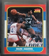 1986-87 Fleer - Mark Aguirre #3