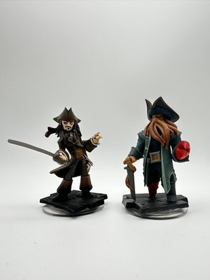 Disney Infinity Figur Fluch der Karibik Davy Jones + Jack Sparrow Bundle TOP
