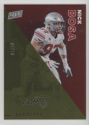 2023 Panini Father's Day Gold 5/10 Nick Bosa #38 1c0k