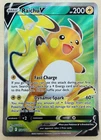 Raichu V 158/172 Ultra Rare Brilliant Stars Pokemon TCG Near Mint