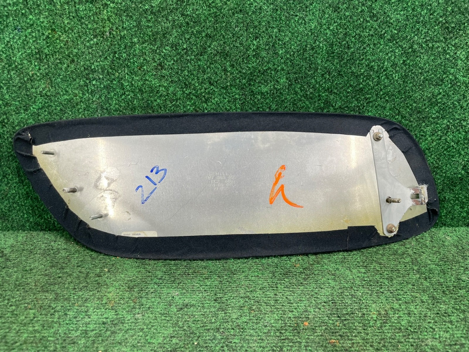 07-11 Bentley Continental GTC Rear LH and RH Side Door Panel Trim Panel Wood OEM
