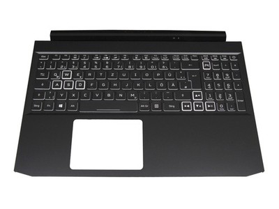 Acer 71NIX4BO085 Original Tastatur inkl. Topcase DE (deutsch) schwarz/weiß/schwa
