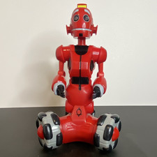 WowWee Robot C Red Robotic Toy on Wheels w/ L...
