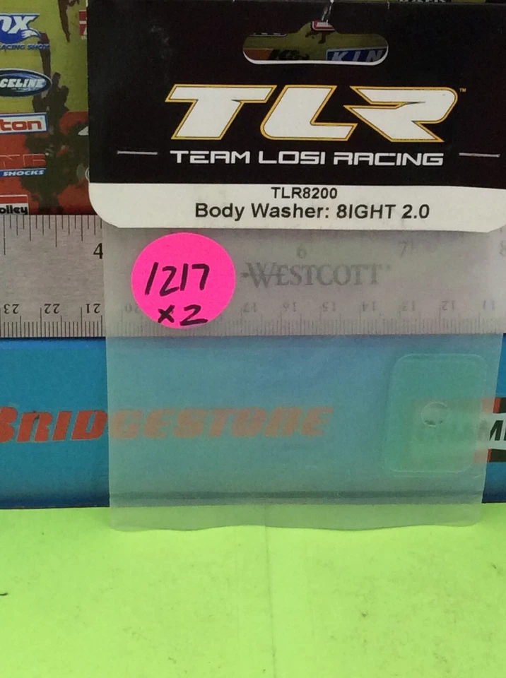 TLR8200 Team Losi Racing Lexan Body Washer Set (2) - Image 2 of 2