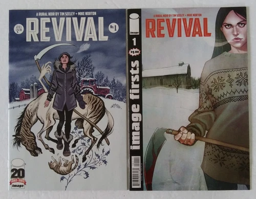 Revival 1 (Thompson 1st Print Variant) & Image Firsts Reprint (Jenny Frison) Set