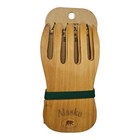 New Grand Alaska Wooden Bear Claws Salad Maker Forks Utensils Etched New 6"