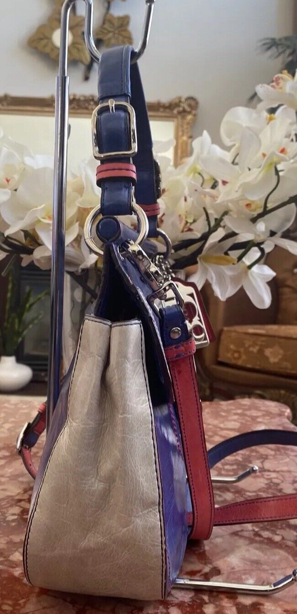Coach Legacy City Willis 65周年記念　2way Coach Legacy City Willis 2Way Turnlock Hand Bag Leather Tan
