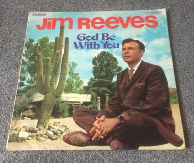 JIM REEVES GOD BE WITH YOU LP