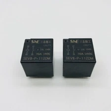 2Pcs New   SEV8-P-112DM 4-pin solder pin 70A14 Automotive Relay