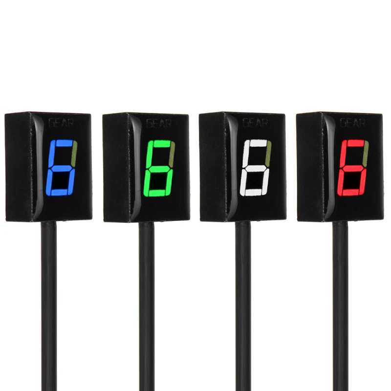 For Yamaha YZF-R6 6S FZ1 FZ6 FZ8 FJR1300 XJ6 Motorcycle Gear Indicator Blue LED - Image 3 of 4