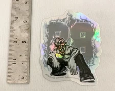 VTG DSG Brand Imports Vending Sticker 2006 Holographic Latin Tattoos Gangster 88