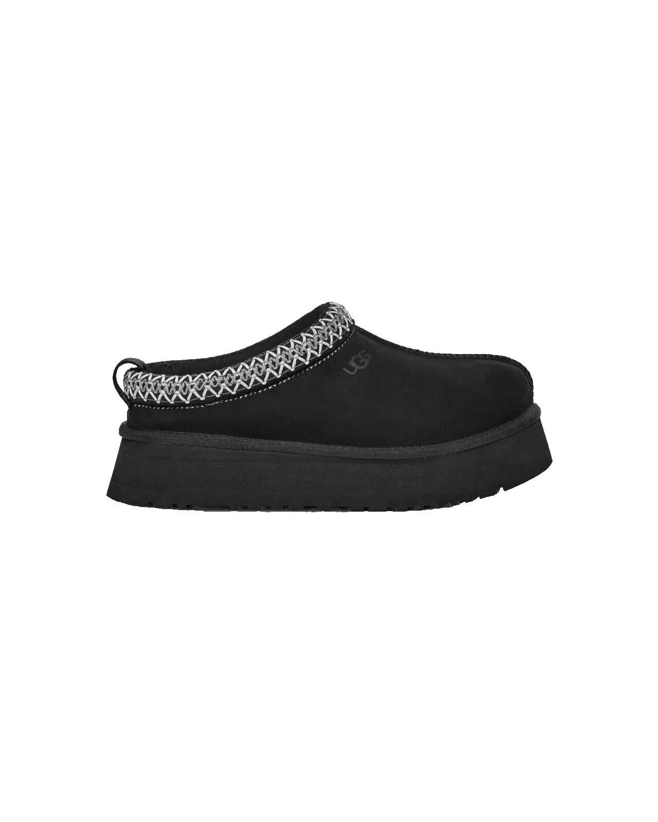 Suede Black Slippers for Women