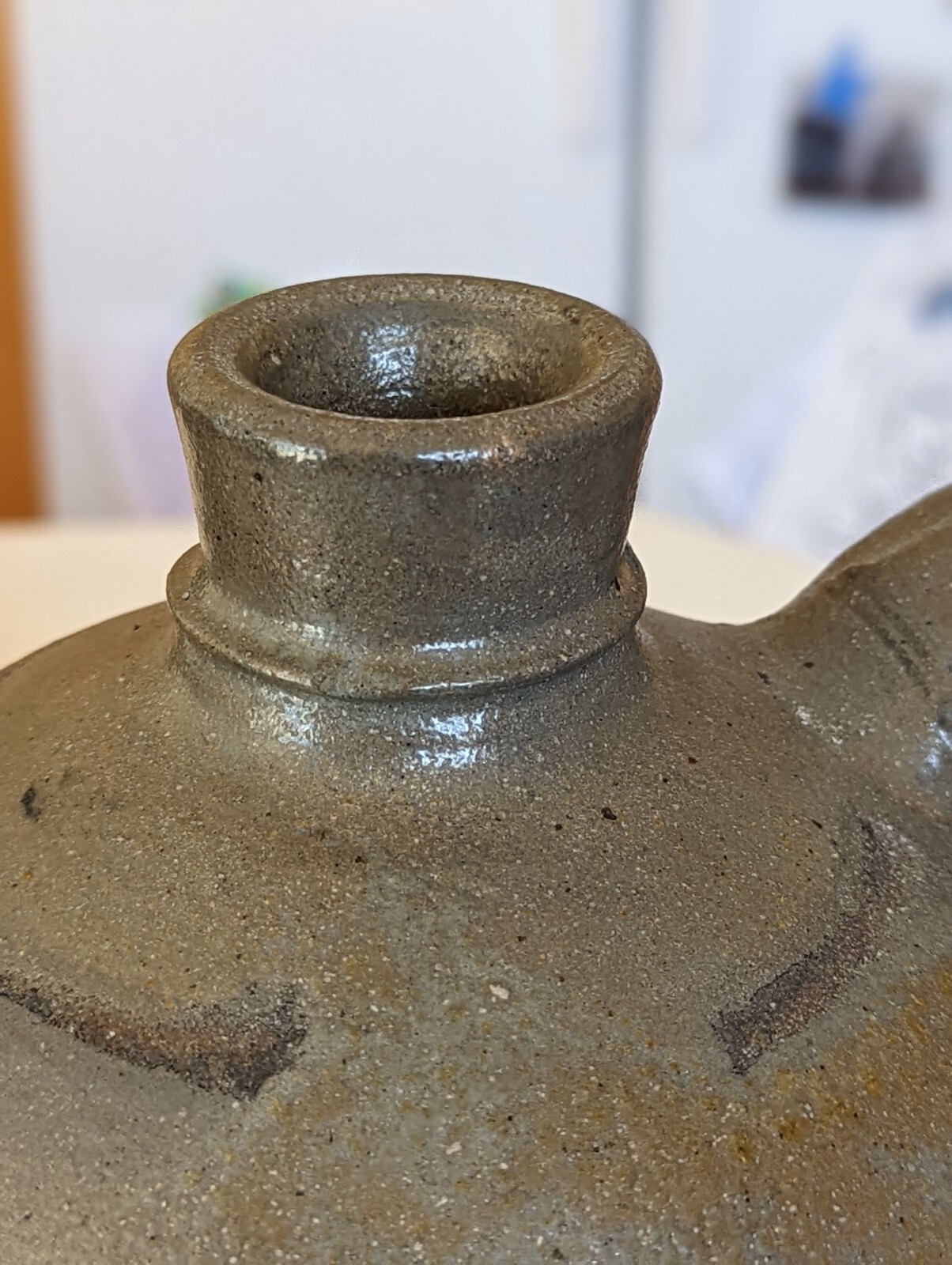 ***MINT*** Laughlin Bros Merchant Crock Wheeling WV 1 Gallon Stoneware