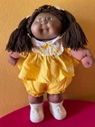 Vintage Cabbage Patch Kids Doll African American Black Original Clothes