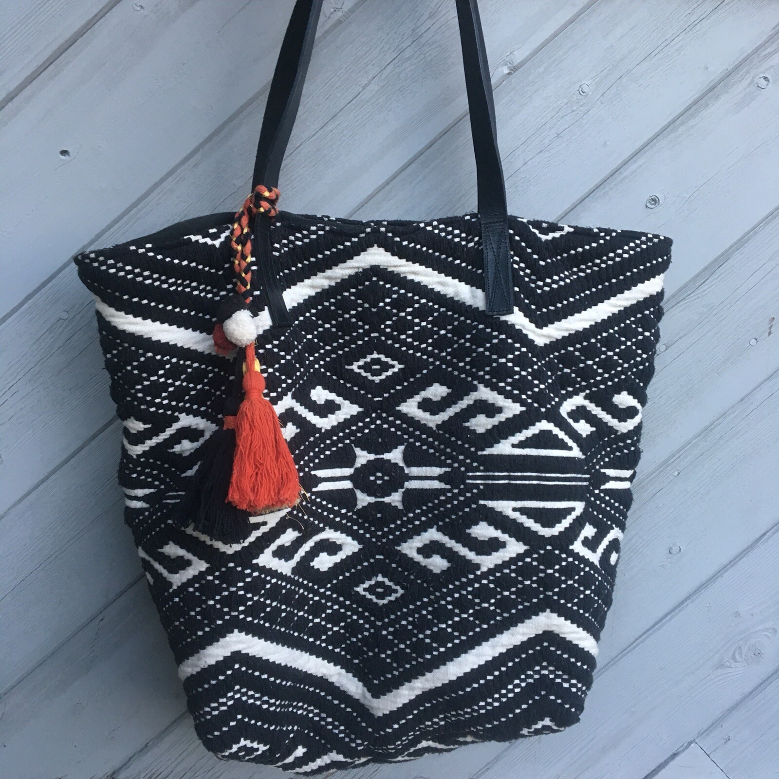 Aztec Patterned Large Tote Bag. - image 1