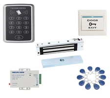 NSEE SKEY-3 Standalone Electric Door Lock Access Control Reader Kit Keypad Bell