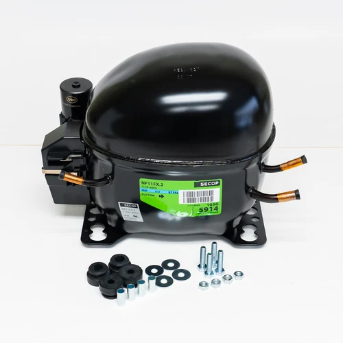 Secop NF11FX-2 R134a Hermetic Refrigeration Compressor 1250 BTU LBP 4840 BTU