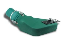 Custom Cut Leaf Vacuum Deck Adapter for 6” Hose to Craftsman 42” Mower Deck