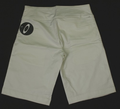 Bnwt Women's Authentic Oakley Agenda Stretch Shorts W28" UK10 Cement - Picture 2 of 2