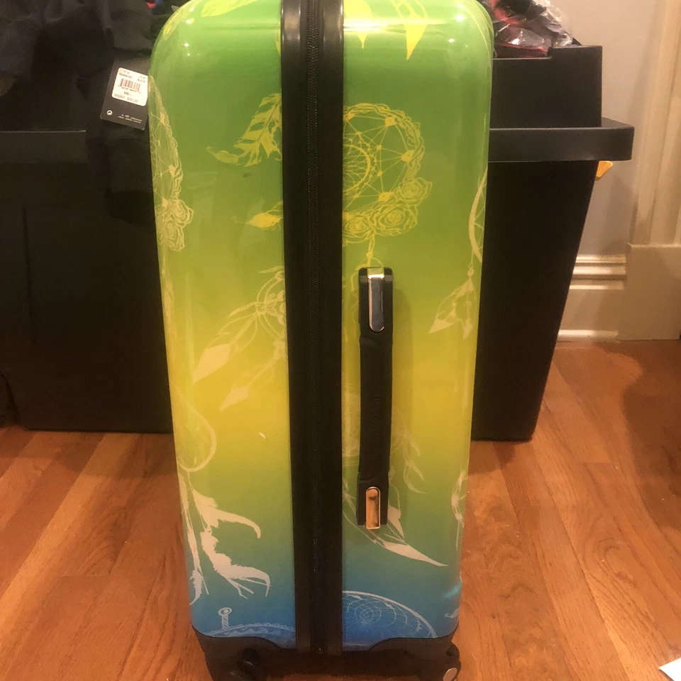 Mia Toro 24"  Dream catcher Print Rolling Spinner Suitcase Luggage NEW NWT - Image 4 of 4