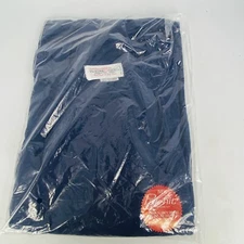 THE KING SIZE CO Pocket T-Shirt 100% Cotton USA 2X Tall Dark Blue Vintage NOS