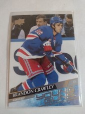 2020-21 Upper Deck Young Guns Rookie Rc Brandon Crawley #464