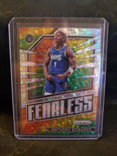 2022-23 Panini Prizm Fearless Fast Break Prizm Anthony Edwards #10