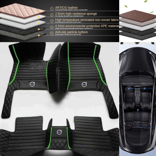 For Volvo S40 S60 S70 S80 S90 Car Floor Mats Waterproof Custom Luxury Carpets - Picture 8 of 28