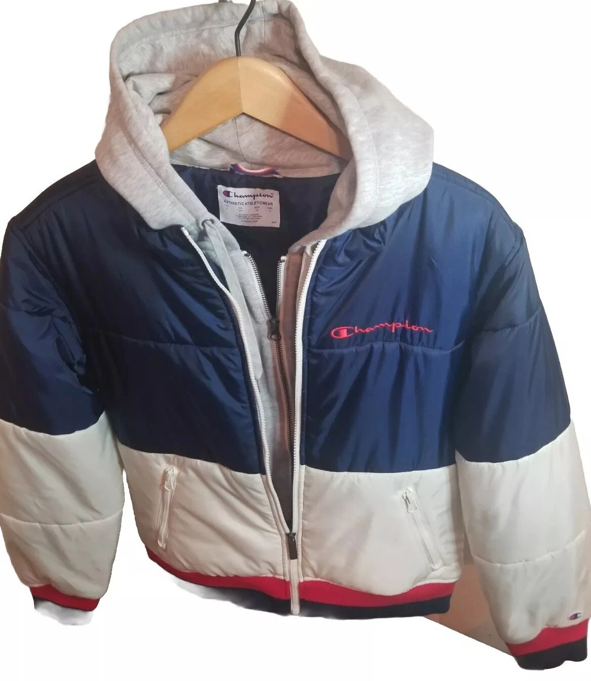 Women's Champion Stadium Puffer Jacket Size Small VGC