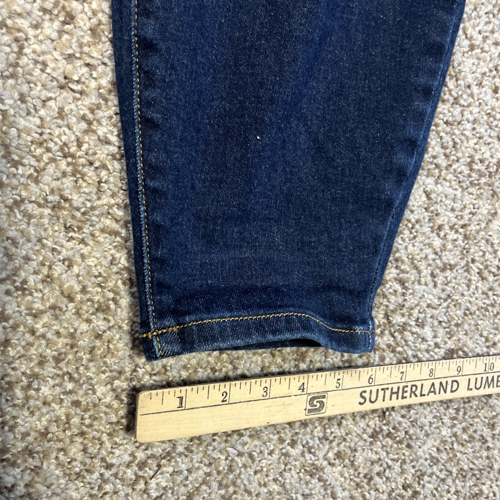 Judy Blue Jeans Womens 24W (40x28) Denim Skinny Fit Dark Wash Stretch - View 10